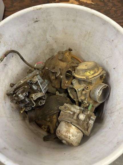 Bucket of carburetors