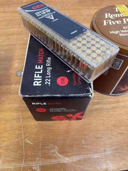 1200 rounds 22 lr