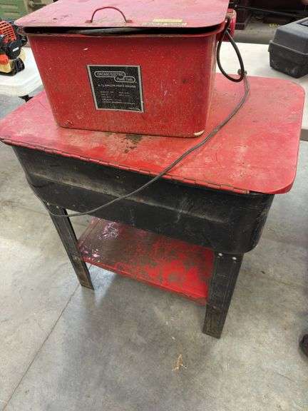 (2) parts washers