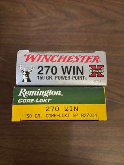 (39) rounds 270 Win