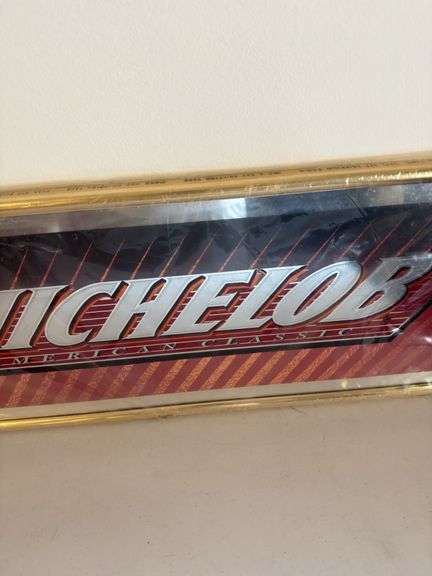 Michelob mirror sign 32”x12”
