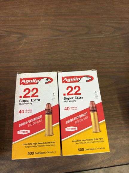 1,000 rounds 22 cal