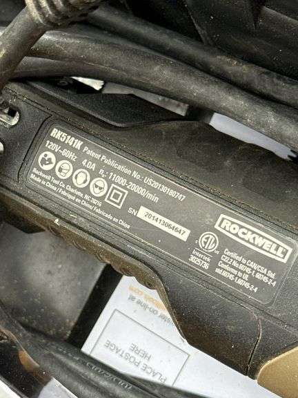 Rockwell sonicrafter f50