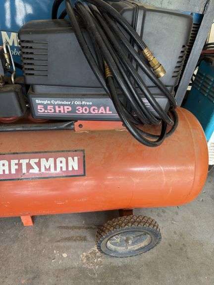 Craftsman 5.5 hp 30gal air compressor
