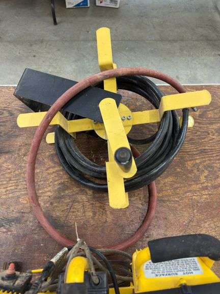 Air hose, work light
