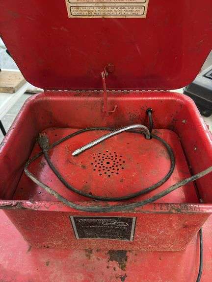 (2) parts washers