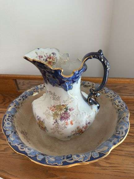 Pitcher and bowl