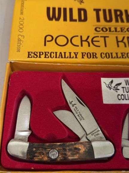 Wild turkey 2 knives
