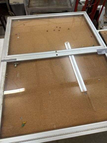 Peg board display and other cases