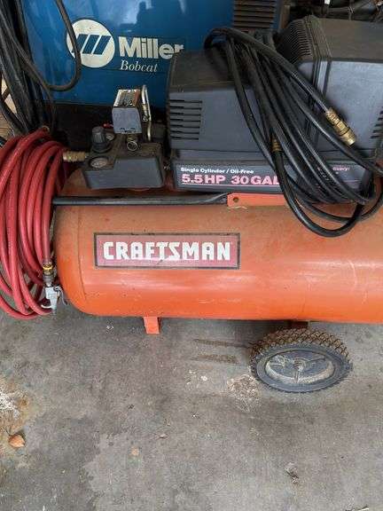 Craftsman 5.5 hp 30gal air compressor