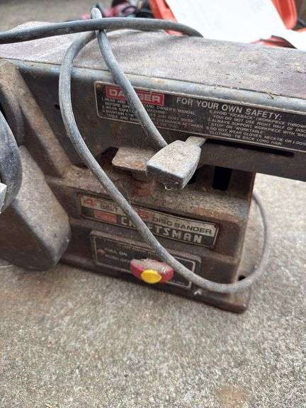 Craftsman 6” disc sander