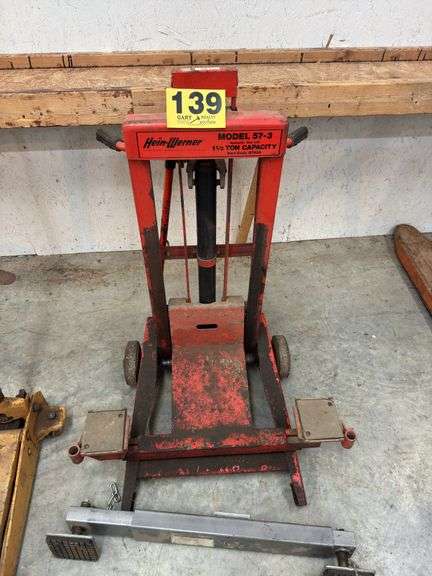 Hein Werner 57-3,  1 1/2 ton jack
