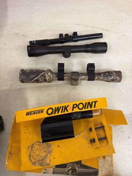 (3) scopes and weaver quick point