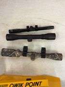 (3) scopes and weaver quick point