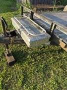 15ft with 3ft dovetail car hauling trailer