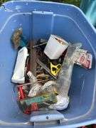 (2) assorted tools totes