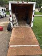 Diamond cargo 6x12 enclosed trailer 60” wide door, NO TITLE