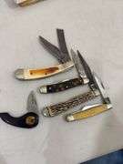 (5) Parker, Henkel and other knives