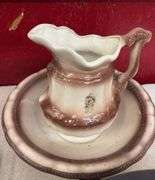Pitcher and bowl