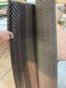 Metal stands, rug