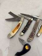 (5) Parker, Henkel and other knives