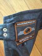 Harley Davidson size xl leather jacket and chaps large