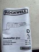 Rockwell sonicrafter f50
