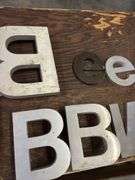Aluminum letters