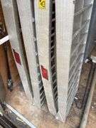 Folding aluminum ramps