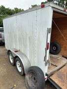 Diamond cargo 6x12 enclosed trailer 60” wide door, NO TITLE