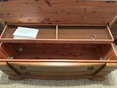 Lined cedar chest 45”x17”x21”