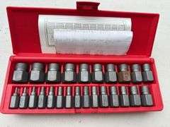 Snap on extractor set