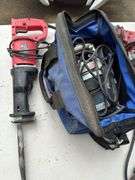 Reciprocating saw, heat gun, router, drill