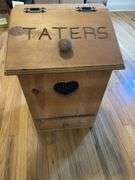 Taters box 25” tall