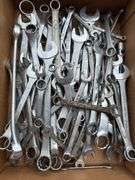 Assorted standard wrenches