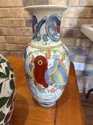 Oriental vases, plates etc