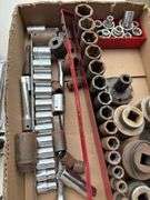 1/2 & 3/4 sockets, ratchets etc