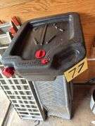 Car platform ramps, oil pan