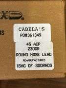 (300) rounds 45 acp