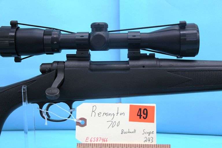 Remington 700 .243 with scope