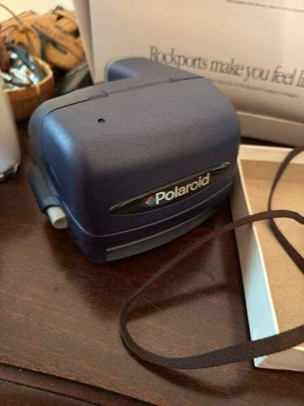 Polaroid cameras, dvds, records etc