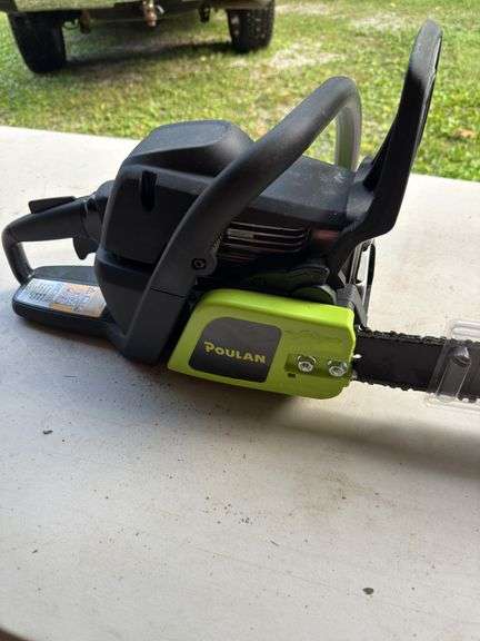 New Poulan chainsaw PL3314