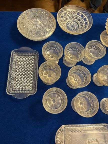 Assorted Wexford and other glassware