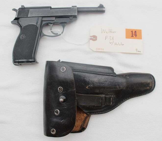 Walther P38  9mm with holster