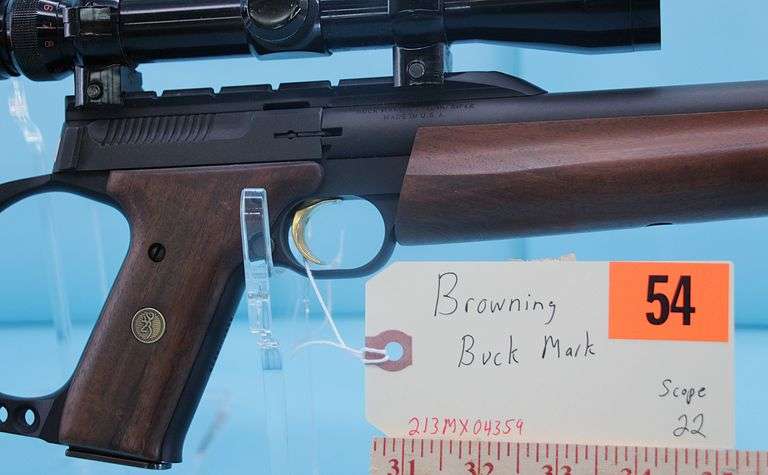 Browning Buck Mark Rifle   .22 with scope