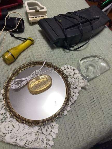 Flashlights, purse, misc