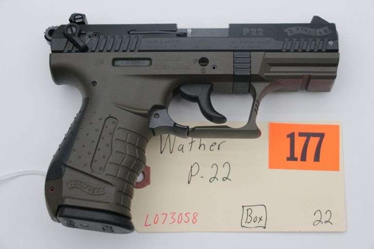 Walther P-22    .22 BOX