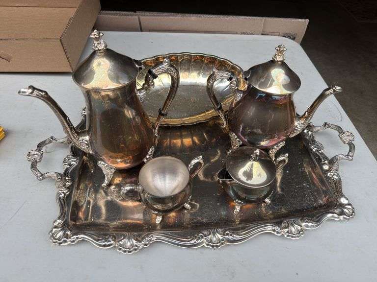 Plated server set