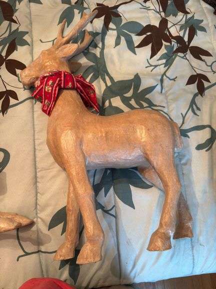 paper Mâché deer