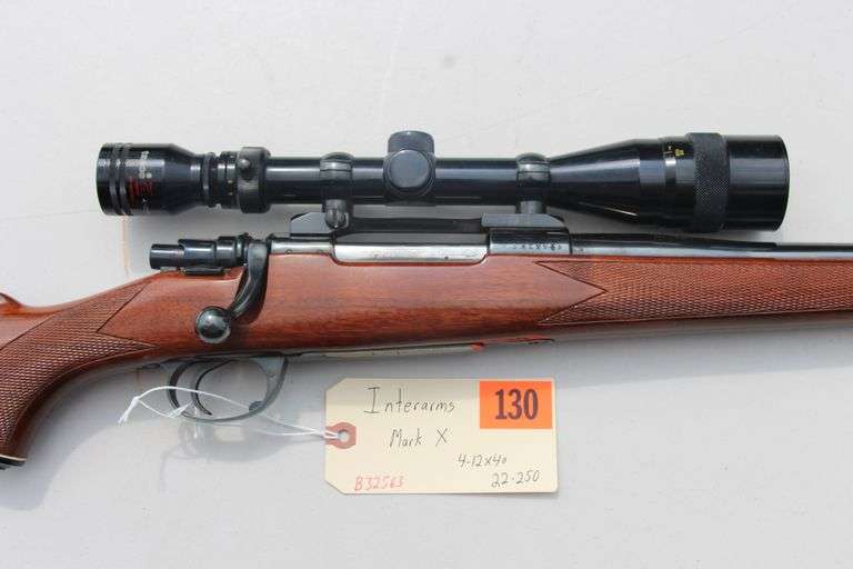Interarms Mark X 22-250 with scope